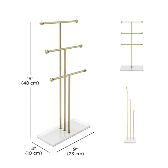 Держатель для украшений trigem, латунь