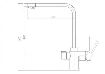 Смеситель ZorG ZR 334 YF-BLACK