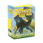 Протекторы Dragon Shield Dual Matte Yellow & Silver