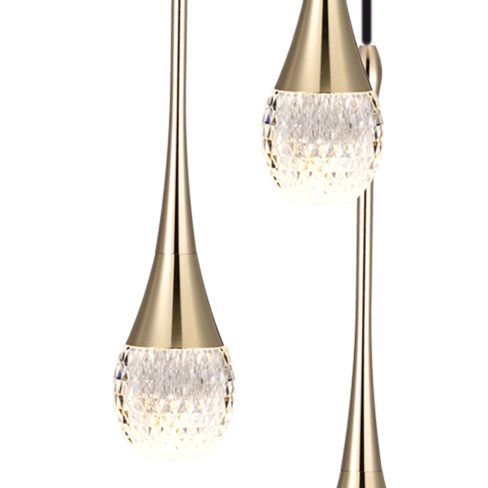 Подвесной светильник P0844-3B gold