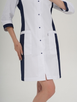 Халат медицинский женский | Х-250/2ак 3/4 клеон проф