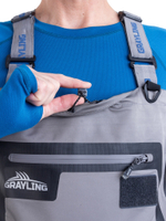 Вейдерсы для рыбалки Grayling "Таймень", Серый/Темно-серый