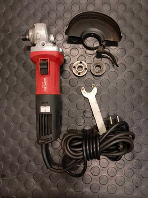 Болгарка (УШМ) Wortex AG 1209 (900Вт, б/у, обслужена, гарантия 1 месяц со дня продажи)