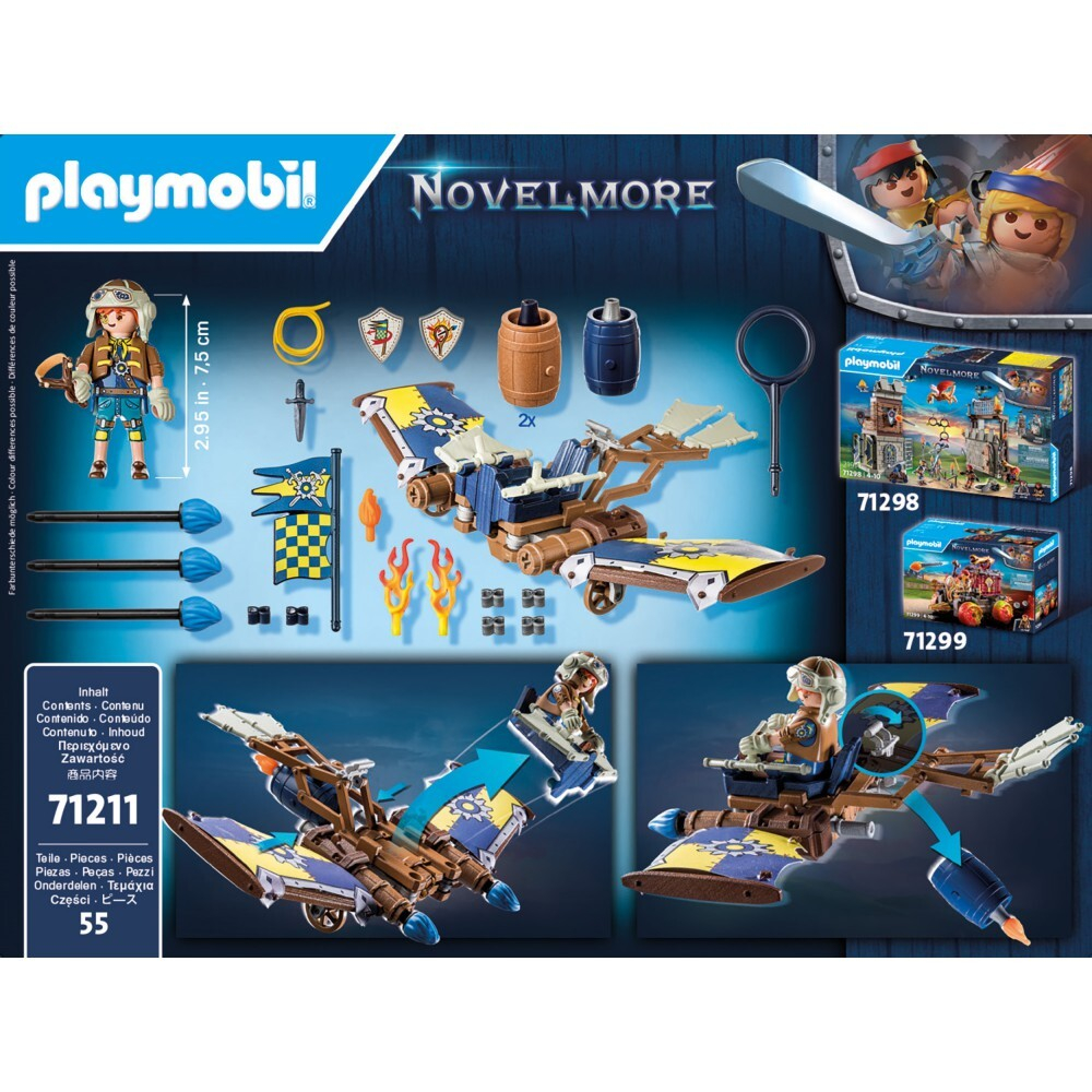 Playmobil - Novelmore Дарио Планер 71211 / артикул   71211  / GTIN 4008789712110