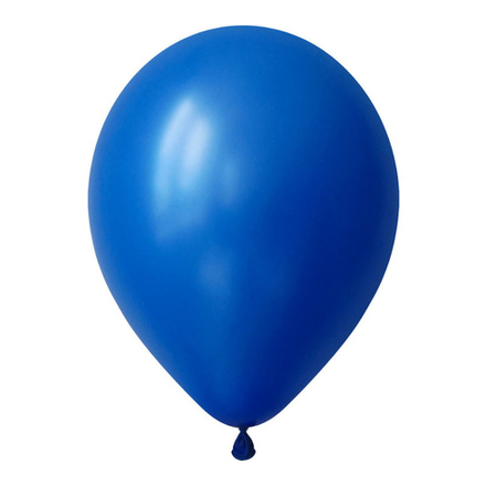Синий, Пастель / Navy blue, латексный шар 50шт.