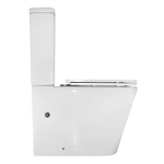 Унитаз-компакт Azario Etéreo 640х370х810 напольный, безободковый, система смыва "Скрытое Торнадо", с быстросъемным сиденьем микролифт (AZ-8203)