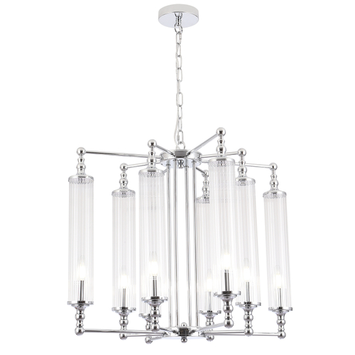 Люстра Crystal Lux TOMAS SP8 D650 CHROME