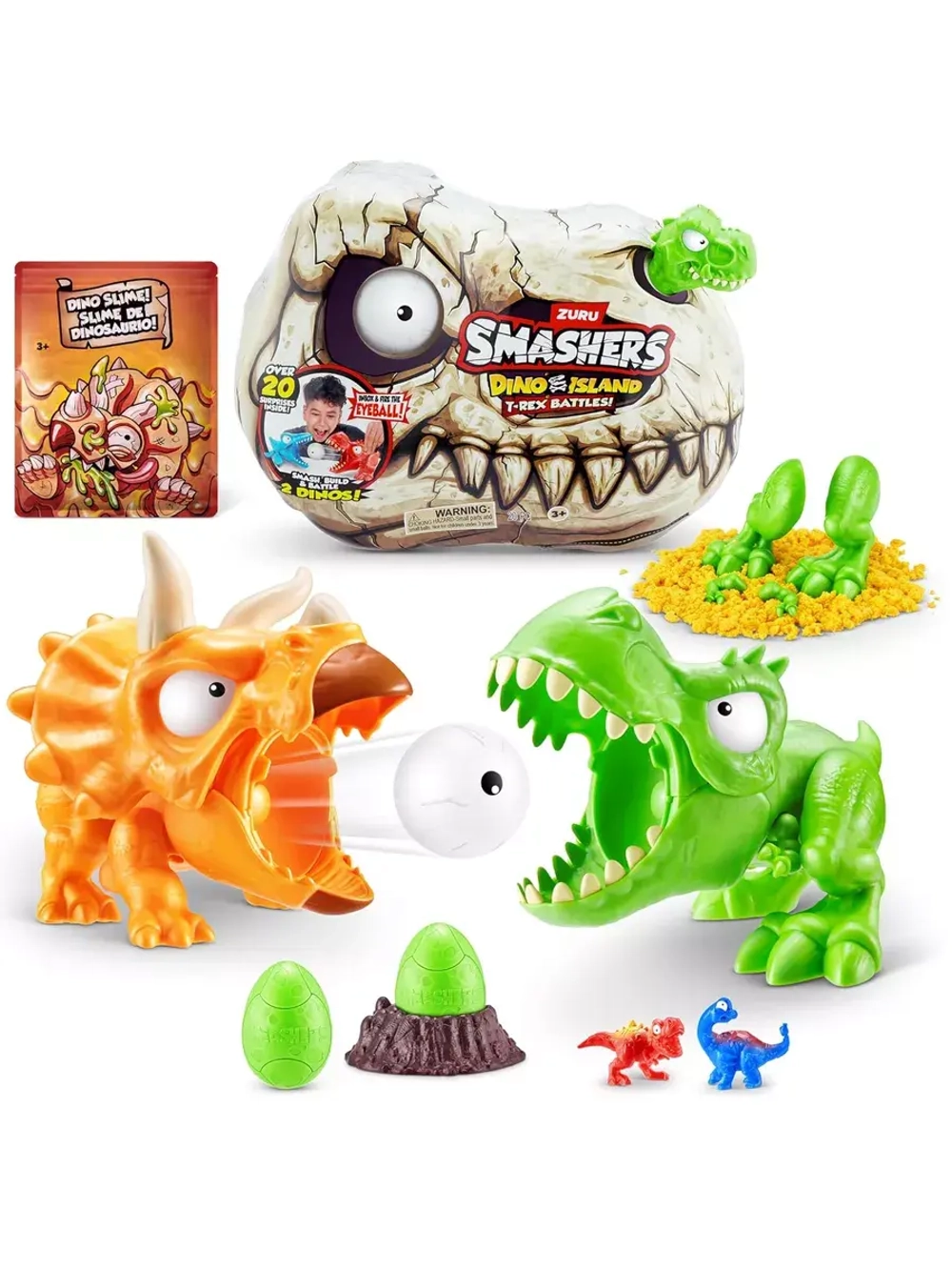 Набор игрушка сюрприз Zuru Smashers Dino Island Mini T-Rex