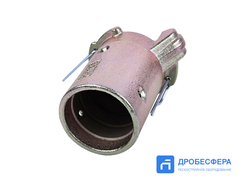 Соединение крабовое стальное на рукав 32х48 мм CQT-2