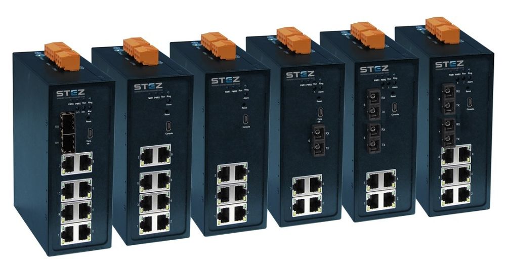 STEZ3308G-4GSFP-POE, Промышленный коммутатор