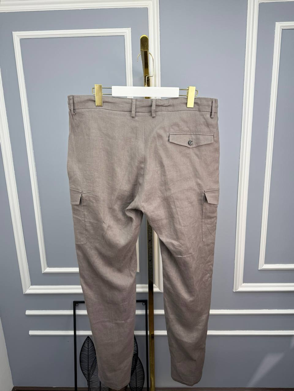 Льняной костюм Brunello Cucinelli