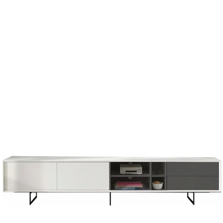 ТВ тумба DUPEN TV-130 белая (white)