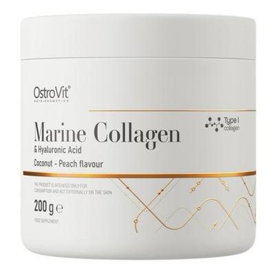 OstroVit Marine Collagen with Hyaluronic Acid and Vitamin C (200 гр.)