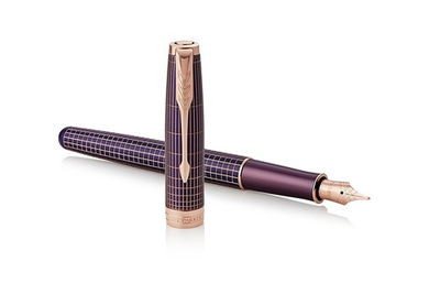 Перьевая ручка Parker Sonnet , Cisele Purple PGT, перо: F