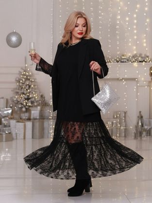 Цена на Платье-20036 больших размеров