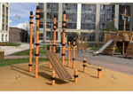 Скамья для пресса с упором для ног