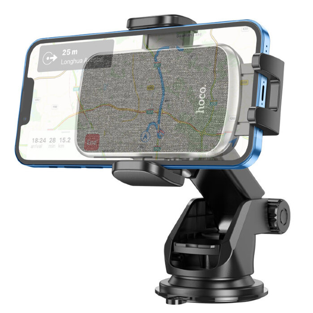 CA95 Polaris push-type telescopic suction cup car holder