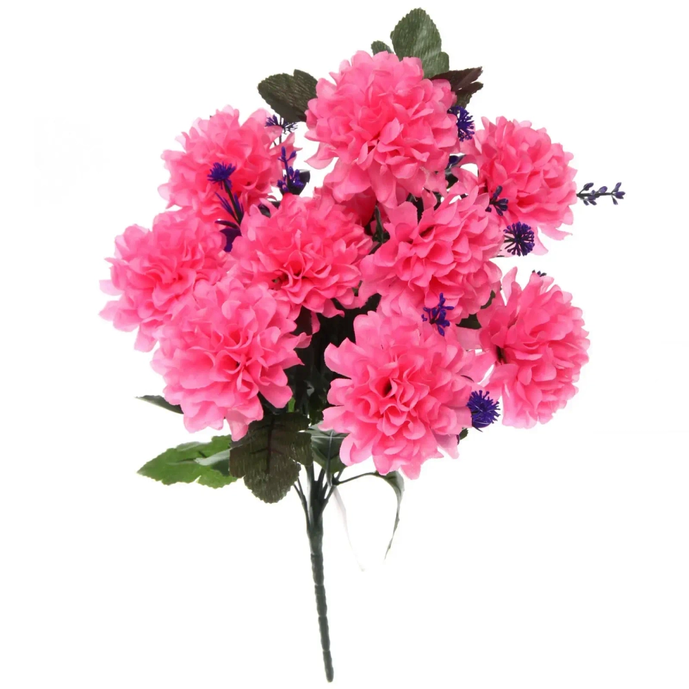 Искусственные цветы «Весеннее вдохновение» 42см 10цветков розовые