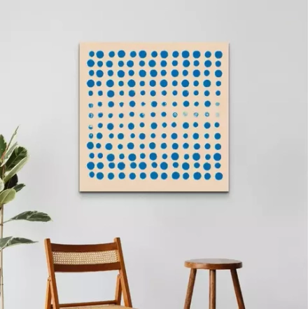 Картина «Blue dots»