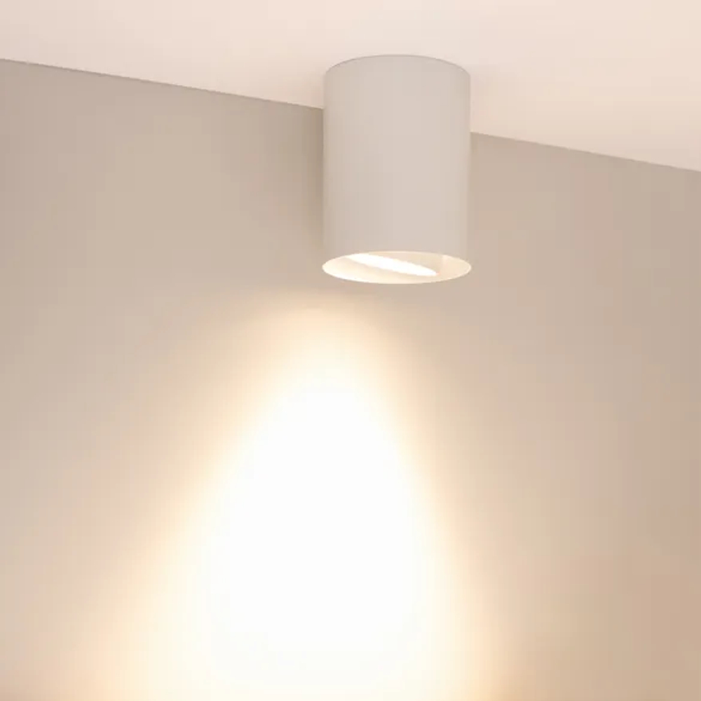 Светильник SP-FOCUS-R110-18W Warm3000 (WH, 50 deg, 230V) (Arlight, IP54 Металл, 5 лет) 054867