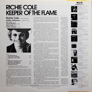 Richie Cole / Keeper Of The Flame (LP)