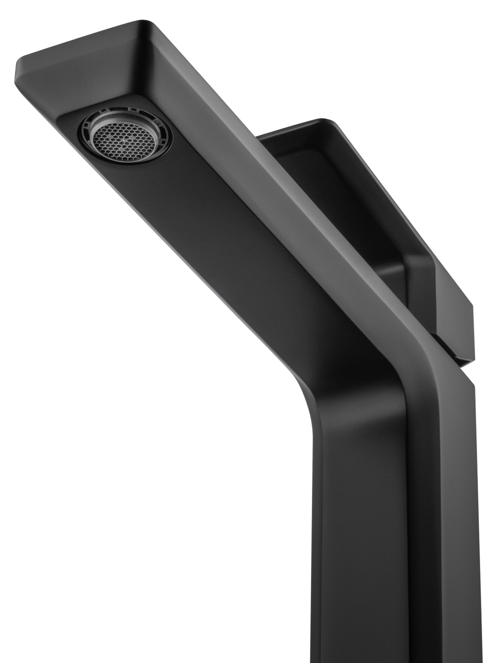 Смеситель для раковины высокий WONZON & WOGHAND DIAMOND, Черный матовый (WW-88239011-MB)