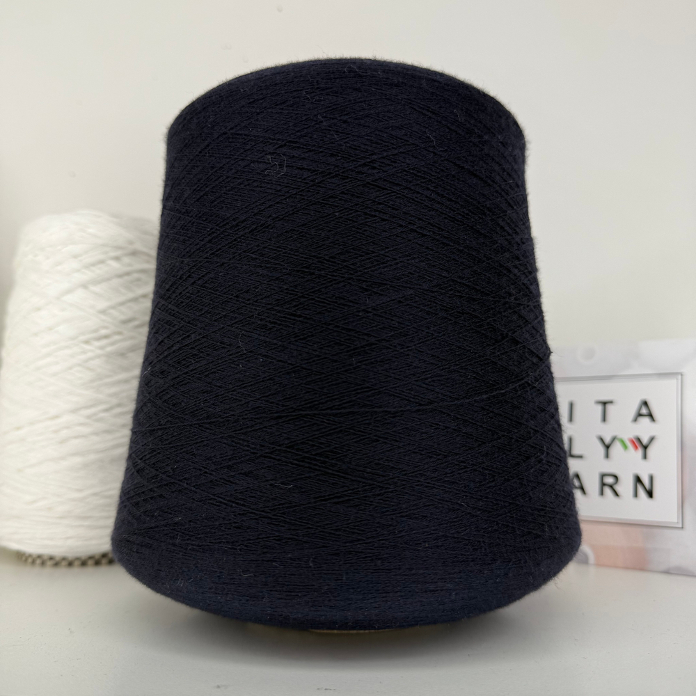 MAD9446 - Loro Piana; 100% меринос; 3000м/100гр; col.w000 цвет: темно-синий