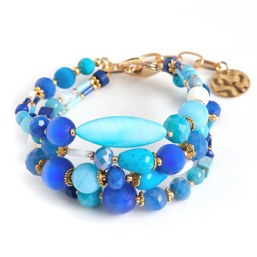 40059730 Браслет Роман с камнем- Лагуна 40059730 Браслет Роман с камнем- Лагуна