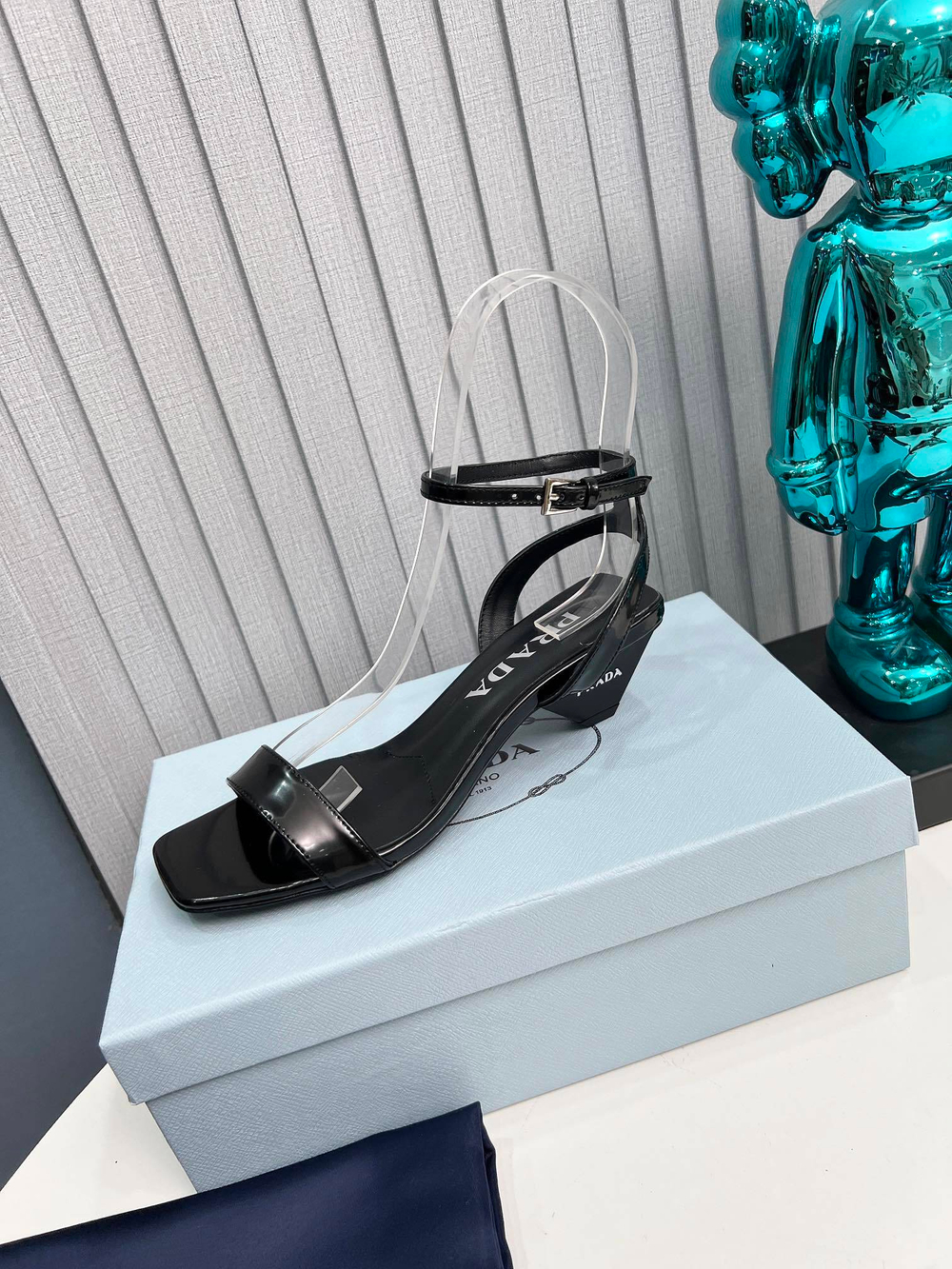 Prada Satin Sandals