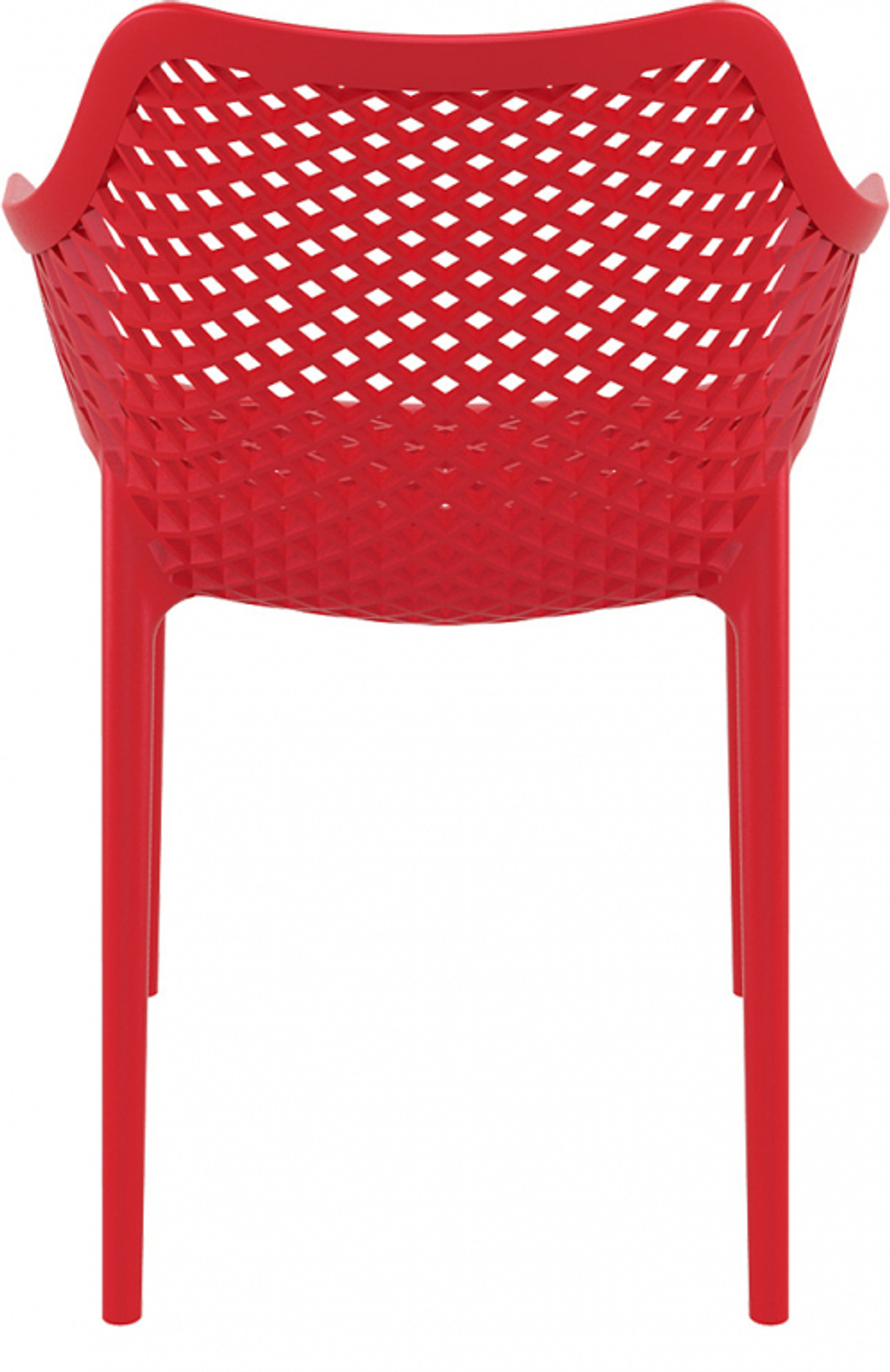 Кресло пластиковое, Siesta Contract Air XL, красный