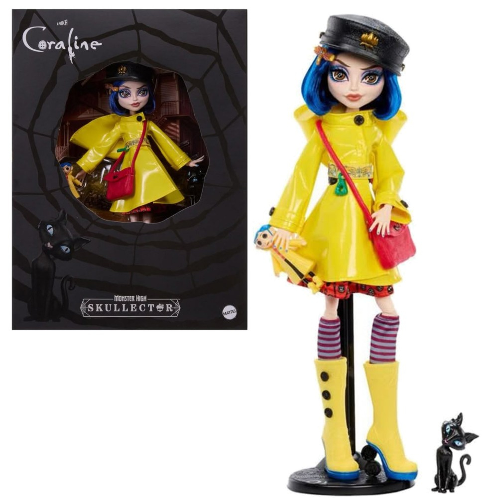 Monster High - CORALINE Коллекционная кукла Skullector JHK65