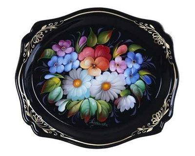 Zhostovo metal tray A3D180526417