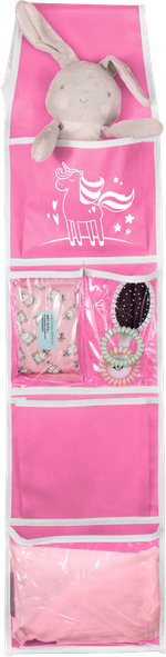 Кармашки для детского сада на резинке. Единорог