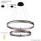 Подвесной светодиодный светильник Crystal Lux Fernando SP123W Led Coffee/Black