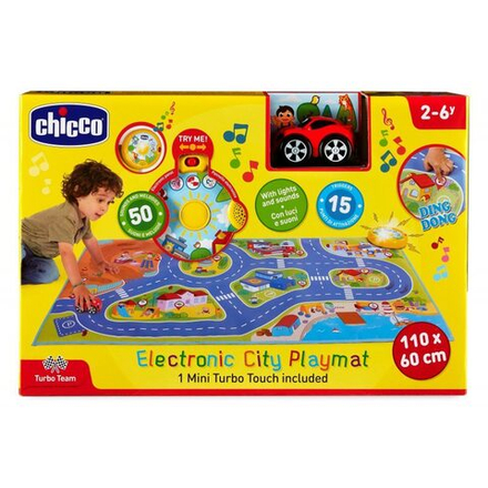 Chicco - Электронный коврик для города + Turbo Touch 97000 автомобиль