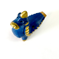 Абашевская игрушка-свистулька «Утка». Автор Е. В. Соловьев (1948-2017). 1991 г. Село Абашево.