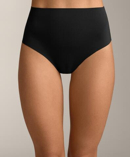 OYSHO Набор из двух пар трусиков-стринги с высокой посадкой, бежевый