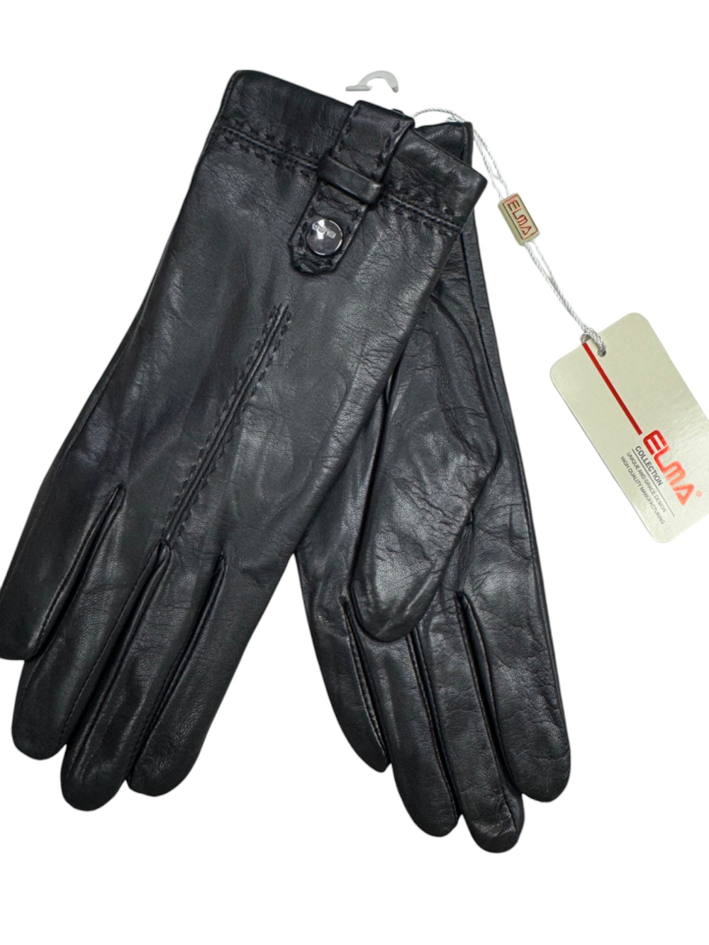 Перчатки.Женские.Материал верха: Кожаные люкс качества.Подклад: Плюш-флис. 5 шт в упаковке.