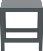 Стол пластиковый барный раздвижной Siesta Contract Vegas Bar, темно-серый