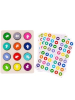 Развивающая игра из дерева Стрелочки