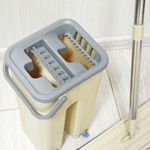 Набор для уборки "Селфи" (ведро с отжимом 5л, швабра, две насадки)