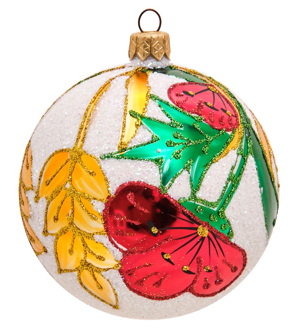 Элита НФШ-1193/5 Ел. украшение Шар «Маки» 95 мм