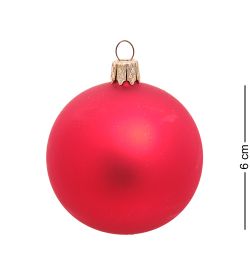 Элита НФШ-1008/1 Ел. украшение Шар «Ангел» 65 мм, красный