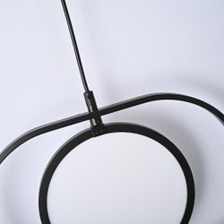 Подвесной светильник ARVET горизонтальный Черный