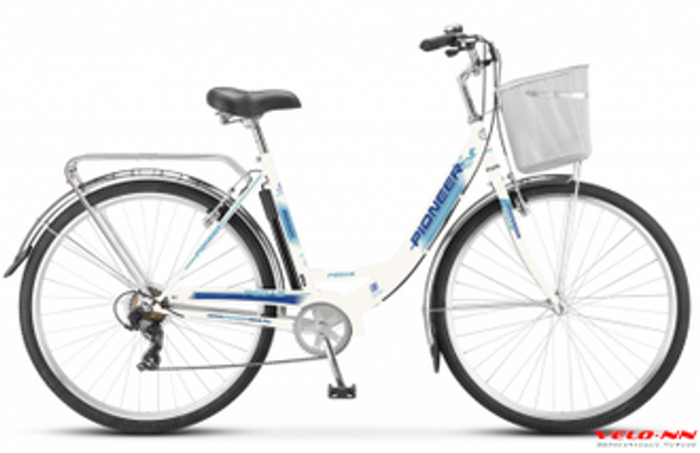 Велосипед PIONEER Pegas 28&quot;/18&quot; 2020-2021 белый/голубой