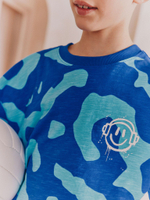 Пижама для мальчика Next AM2-791, 3 шт., Синий, Оранжевый, Серый