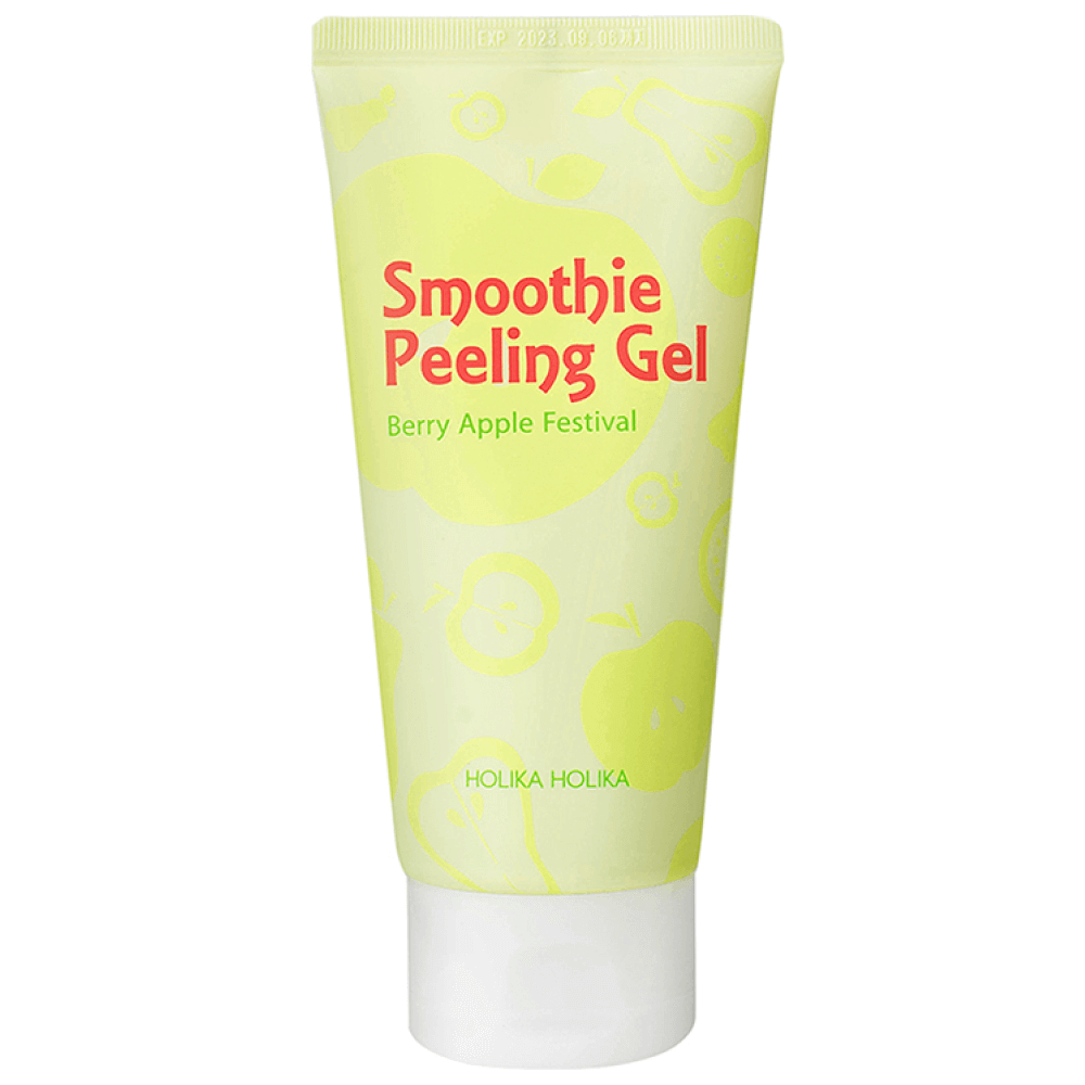 Пилинг-гель для лица с экстрактом яблока HOLIKA HOLIKA Smoothie Peeling Gel Apple Festival 120 мл