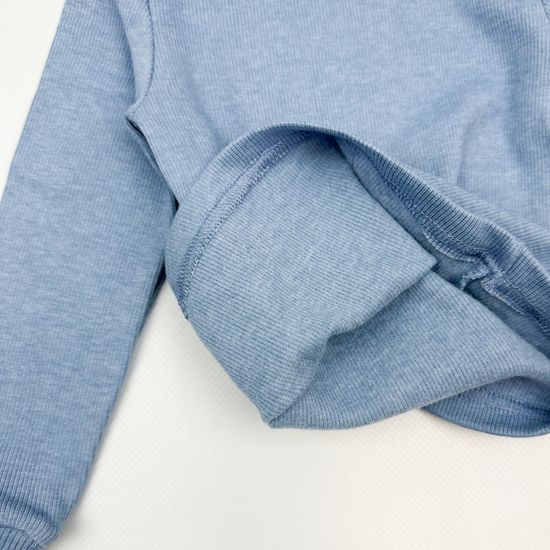 Водолазка из кашкорсе, Деним