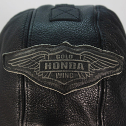 Шлем HONDA ( кожаный )