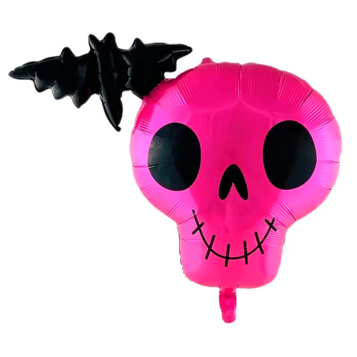 Фигура 30" Череп розовый ВС